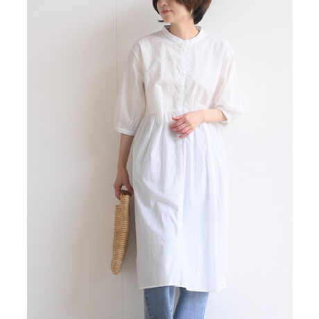 オーバーレース切替７分袖ワンピース アール ピー エス R P S ファッション通販 マルイウェブチャネル