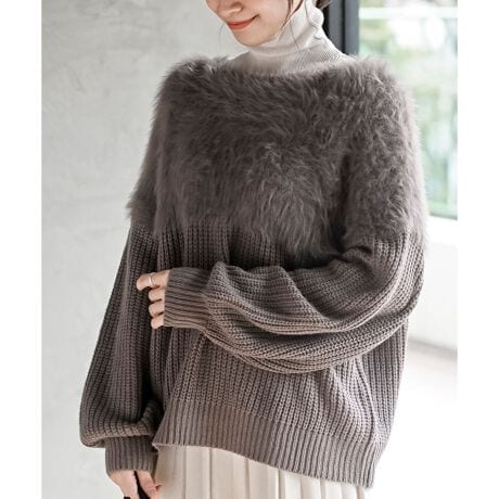 [^ԁF0201200173]2025/AW@ēׁVM[ؑւłق̂tF~jӂӂ̃VM[jbg炵vI[o[BƂl҂݃jbgƐ؂ւ邱ƂŊÂ}lۂfUCɂȂĂ܂Bё̒VM[͂ӂȂ߂炩ȔGŒSnBƂ̂VGbgؚĂ܂B݊ȂAVvȃfUCȂ̂ō킹₷R[fL܂Bgȕ͋CVM[ŃV[Y[hAbvnȂLkȂ҂݉߂̋ŃfUCTCYقȂꍇ܂F􂢉ēׂ̏ꍇAYقȂ邽ߐFEfށETCYEfUCقȂꍇ܂̂ŗ\߂B