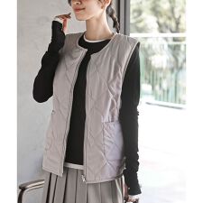 アール・ピー・エス(r.p.s)のリバーシブルキルトベスト