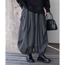 アール・ピー・エス(r.p.s)のライスコールドレープタックパンツ