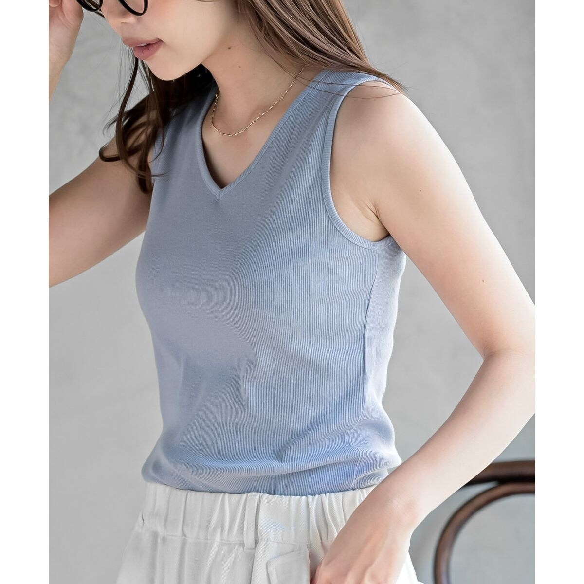 BIBIY. タンクトップ ネイビー 新品未使用タグ付 Bibiy.|OFFICIAL ONLINE STORE