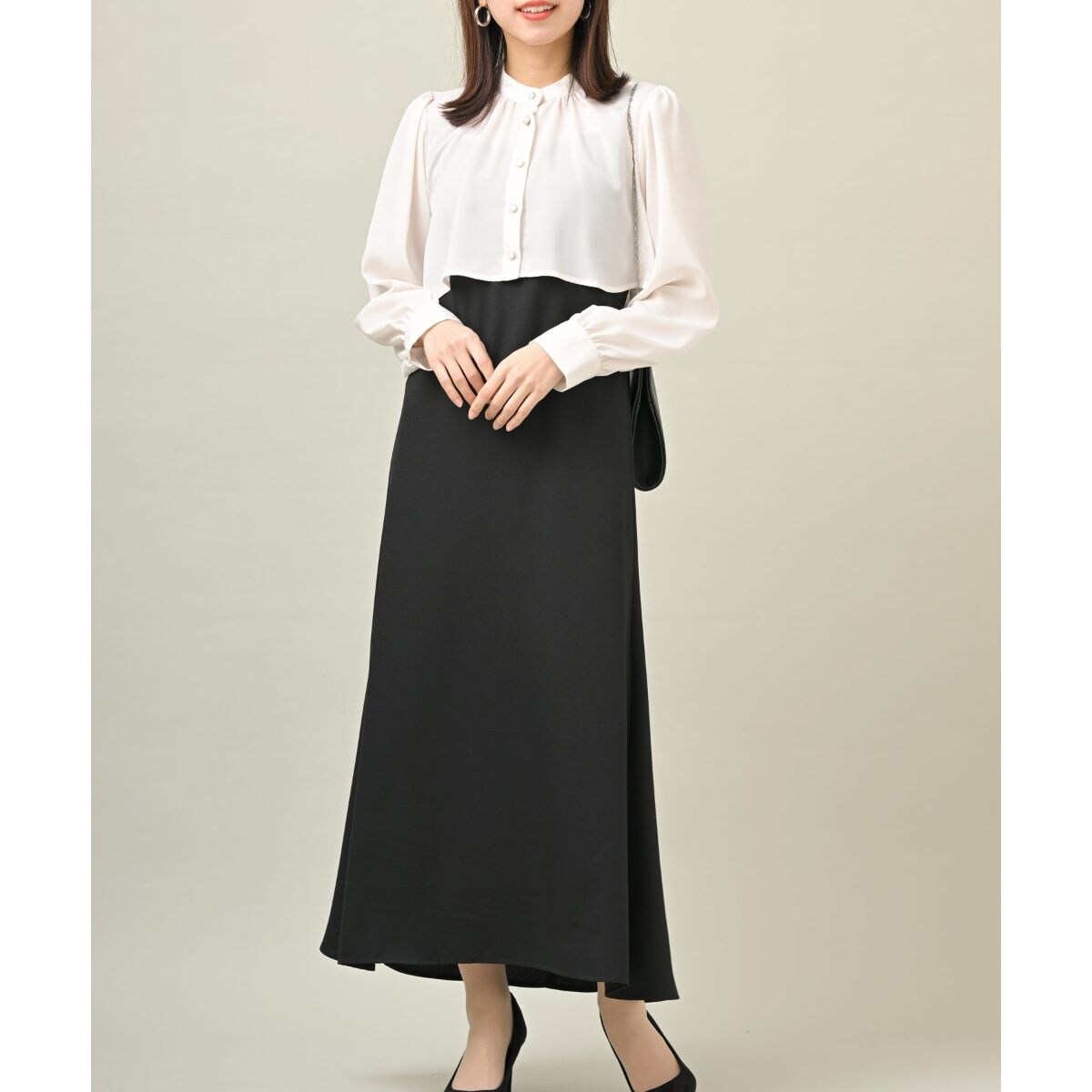 ジョーゼットボレロブラウス×キャミワンピセット | アール・ピー・エス