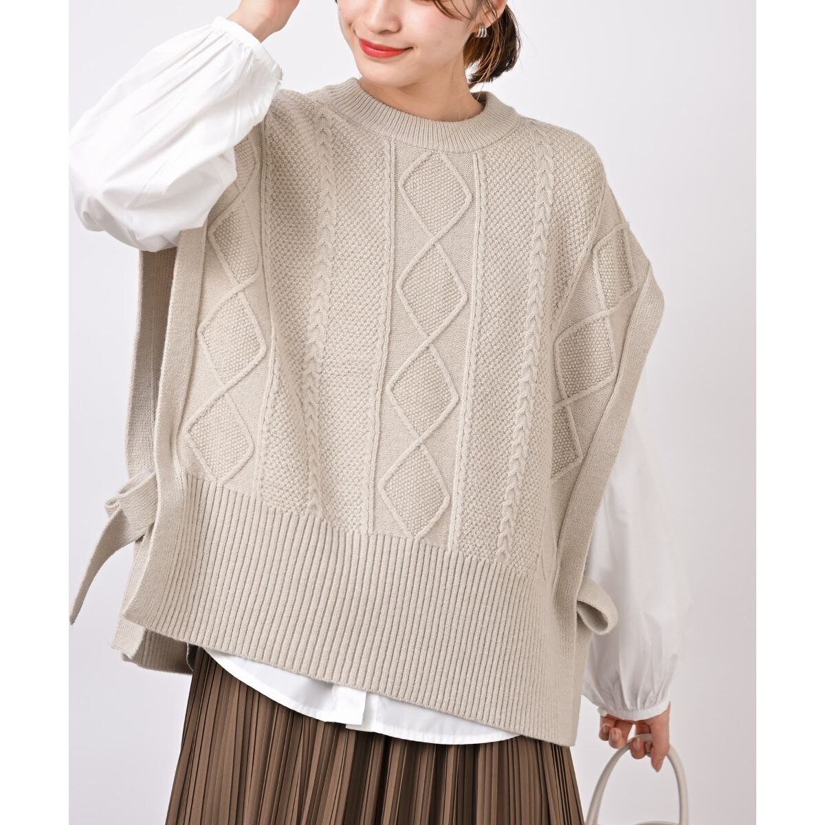 ケーブルニットベスト | アール・ピー・エス(r.p.s) | マルイウェブ