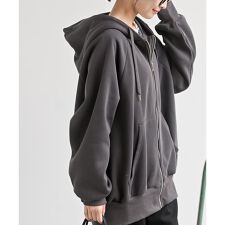 アール・ピー・エス(r.p.s)の裏起毛ビッグシルエットジップパーカー