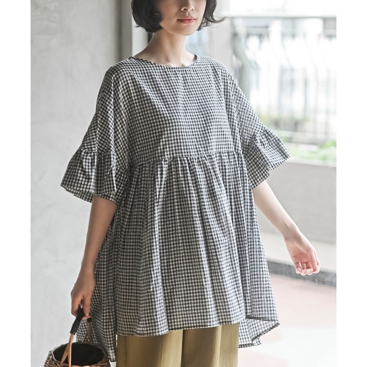 OKIRAKU×ROSEBUD)メッシュフットボールT | ローズバッド(ROSE
