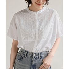 ヨーク入り前開きブラウス | アール・ピー・エス