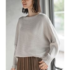 アール・ピー・エス(r.p.s)のドルマンラメニットプルオーバー