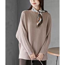 アール・ピー・エス(r.p.s)のドルマンラメニットプルオーバー