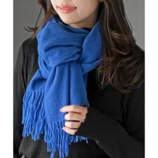 アール・ピー・エス(r.p.s)の無地大判ストール