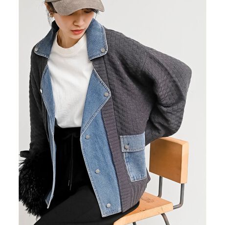 [^ԁF1431000099]2025/AW@ēׁC[hCNȂAE^[fjɃjbgJ[fI悤ȃC[h̃AE^[Bڂ̓AE^[łSn̓J[f̃tɉHDACełBn[hȈۂ̃fjɃjbg킹ď_炩ȈۂɁBƂ̂VGbgȂꌩĂ܂BVvȃX^COɂƉHD邾łꌩ1Bēׂ̏ꍇAYقȂ邽ߐFEfށETCYEfUCقȂꍇ܂̂ŗ\߂nȂLk㔖OJ{^ߐ|Pbg҂݉߂̋ŃfUCTCYقȂꍇ܂FhCN[jO