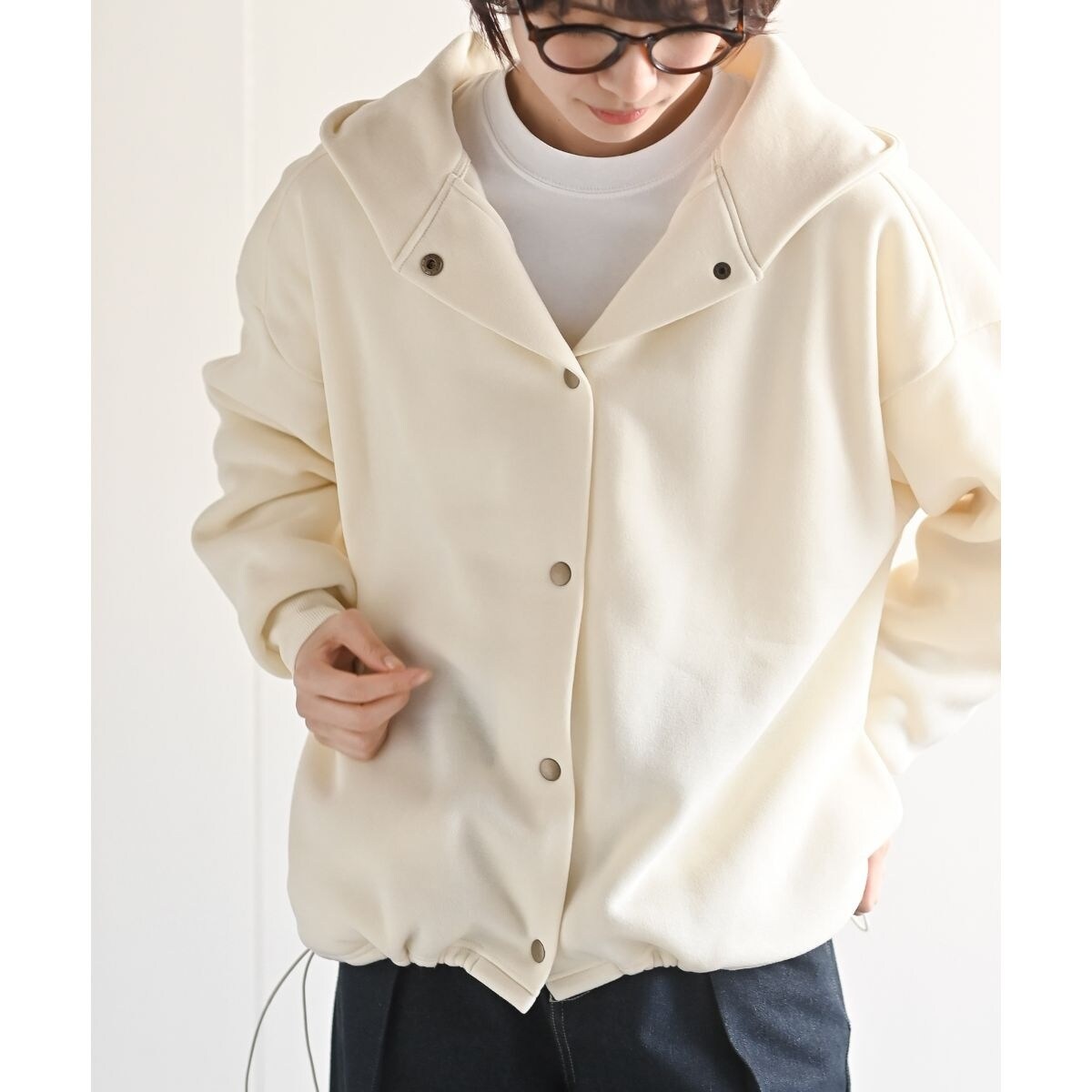 裏起毛フード付きカーディガン | アール・ピー・エス(r.p.s) | マルイ