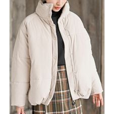 アール・ピー・エス(r.p.s)のコーデュロイ中綿スタンドジャケット