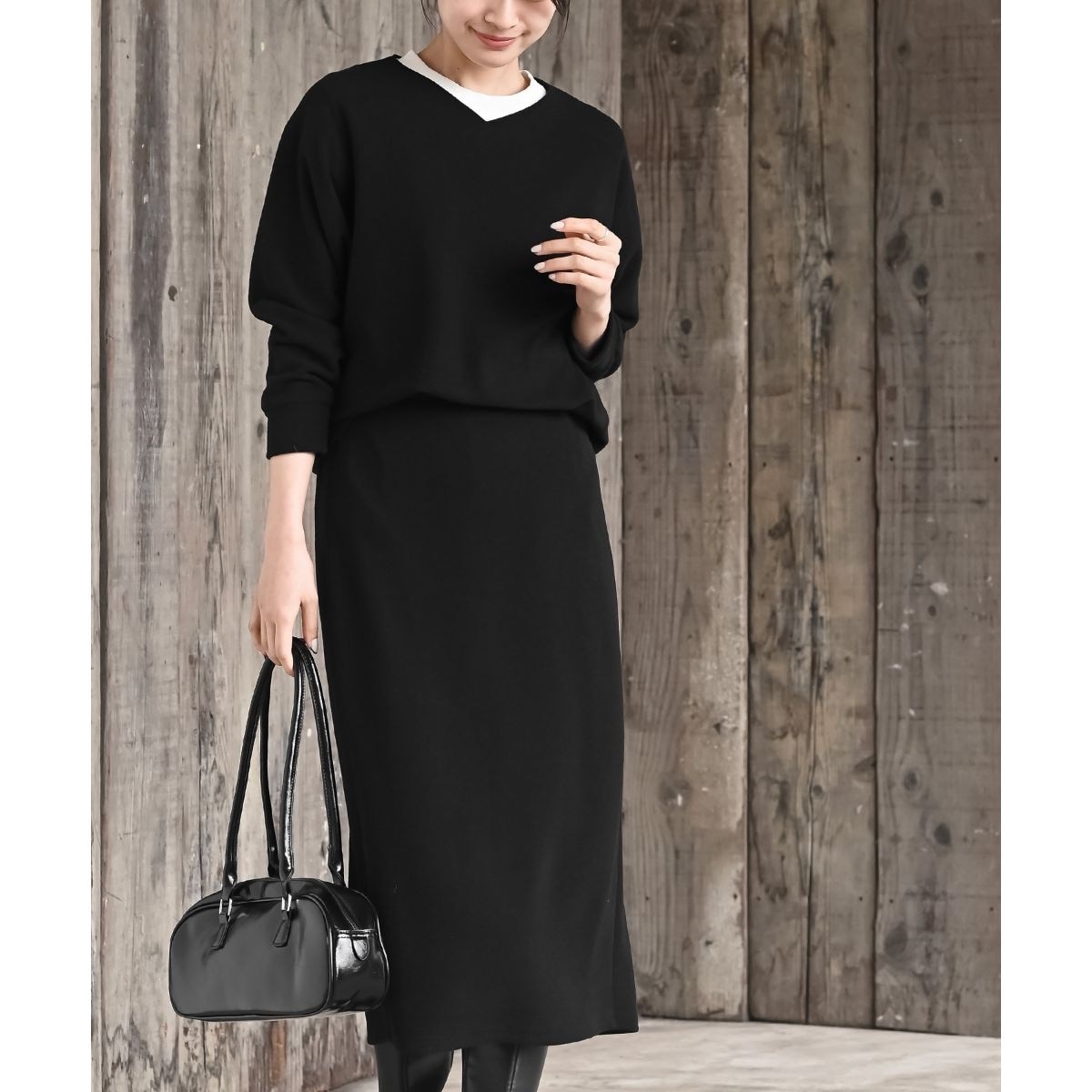 ドルマンプルオーバー×スカートセットアップ | アール・ピー・エス