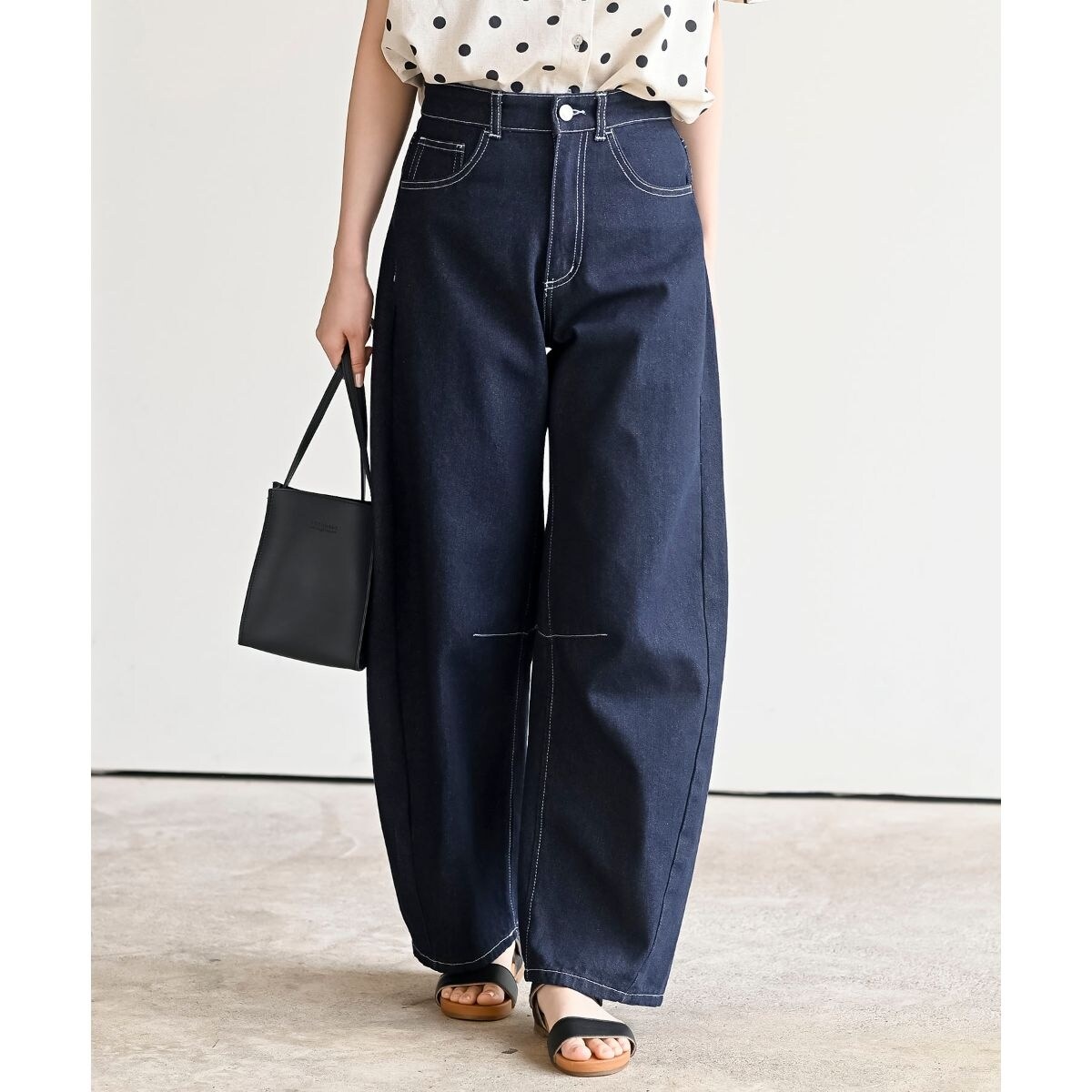 デニムバレルレッグパンツ | アール・ピー・エス(r.p.s) | マルイ