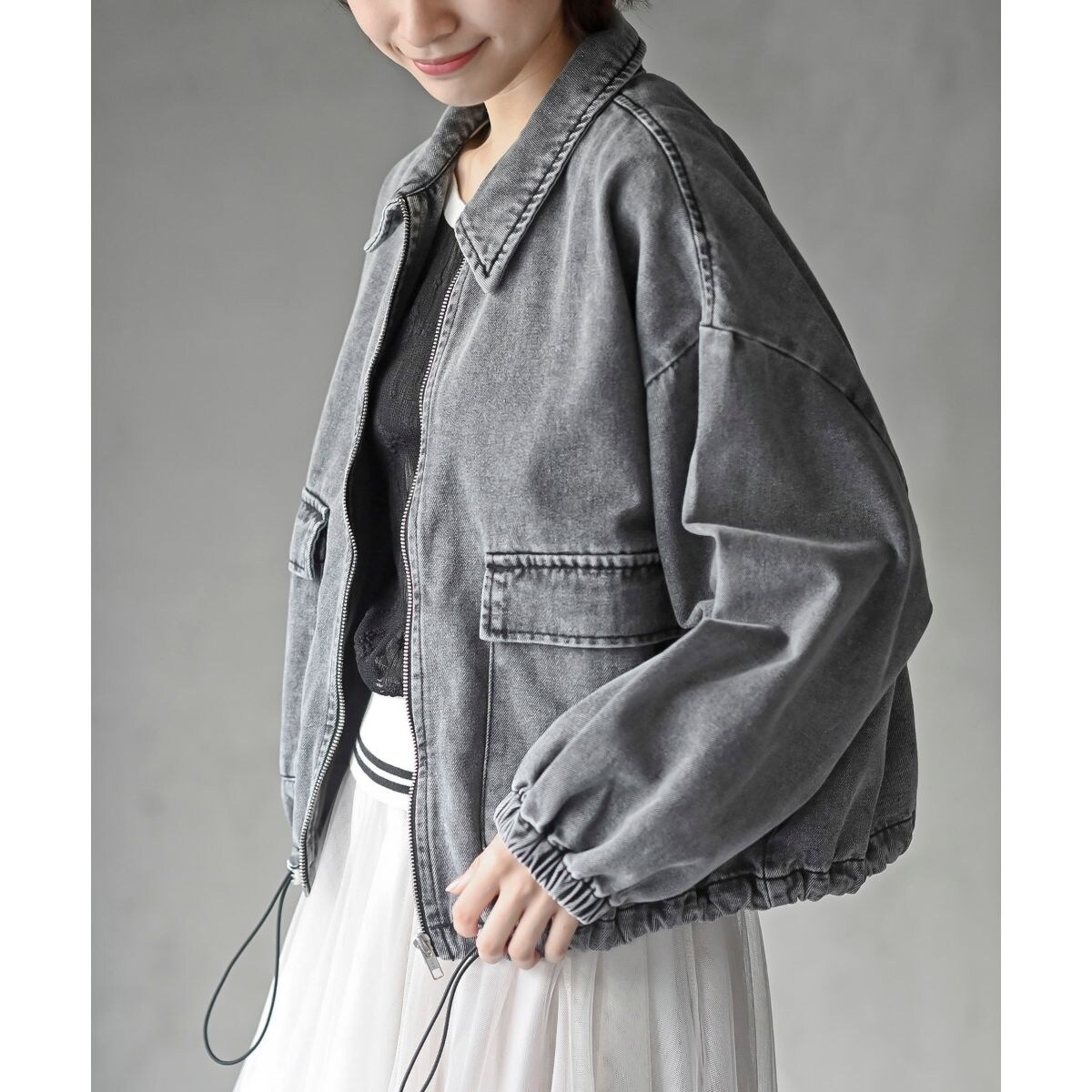 デニムステンカラーブルゾン | アール・ピー・エス(r.p.s) | マルイ