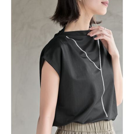 [^ԁF0550804509]2025/AW@NEWANZT[݂Ȃ炫rWtgbvXɃrWŃlbNX`tFCNsVcBANZT[ȕAM[̕ɂ߂ȂPłB񌳂̃h[v炵{glbNBt`X[uœ̘rJo[ƒȂ܂Bق̂̂Xgb`fނŒSn悭炵ɁBnȂLk㔖rW͐ڒĂ̂łp₨JԂƂ͂ꂨꍇ܂F@gp(lbggp)