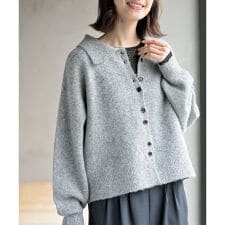 アール・ピー・エス(r.p.s)のポロニットカーディガン