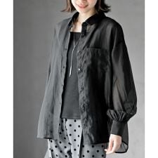 アール・ピー・エス(r.p.s)のインナーSETシアーシャツアンサンブル