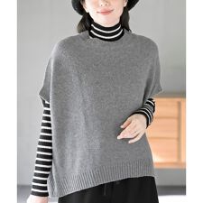 アール・ピー・エス(r.p.s)のプルオーバーワイドニットベスト