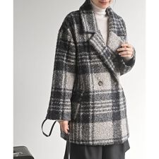 アール・ピー・エス(r.p.s)のフェイクリングウールWテーラードコート