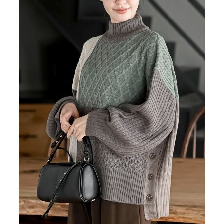 [^ԁF0691000879]2025/AW@NEWzFҒnؑւ̑݊Q̃jbggbvX1ŃX^COɑ݊̐܂ؑւjbgBR[f̃ANZgɂȂzFƃi`ȕҒn؂ւ|CgɂȂ1łBNV[ɒI[o[TCYŔoBiƃTCh{^ȕ͋Co܂BtBbĝnClbNŊƁBnȂLk㒆҂݉߂̋ŃfUCTCYقȂꍇ܂F@(lbggp)