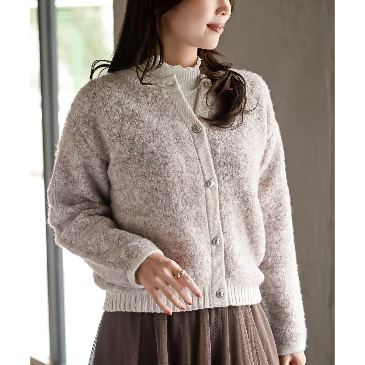 GYDA ループニットコート MIXループニットコート[品番：MKSW0004541]｜GYDA（ジェイダ