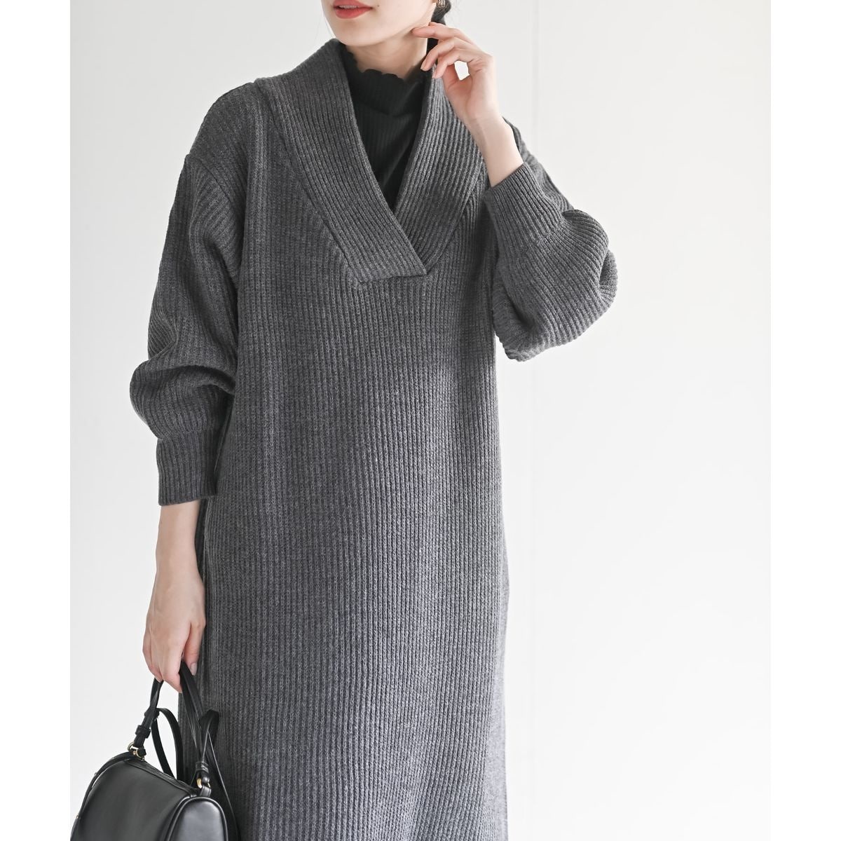 LACOSTE × BEAMS BOY ／ 別注 ピケ ワンピース