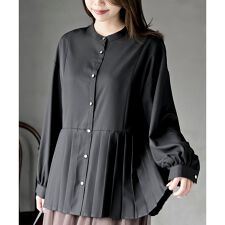 アール・ピー・エス(r.p.s)のプリーツ切り替えブラウス