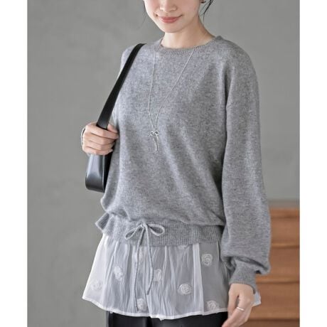 [^ԁF0801000515]2025/AW@NEWӂ背[XhbLOl킢jbggbvX烌[X̂tF~jȃjbgvI[o[B@ׂȃI[KW[[XɃt[`[t΂߂K[[ȃfUC|CgłBgŗD͋Co~bNXJ[̃jbgBق̂Nъ̂ƂG̗ǂfނłBEGXgɃ{ăuEWOX^CɂB1ől킢ẴgbvXłBnȂLk(jbg)胊{߉҂݉߂̋ŃfUCTCYقȂꍇ܂̃I[KW[͑@ׂȑfނ̂߂Ђӂ(fނ̍\A@ۂ邱ƂAЂ̂悤Ɍꍇ܂nsǂł͂܂̂ŗ\߂)F􂢉