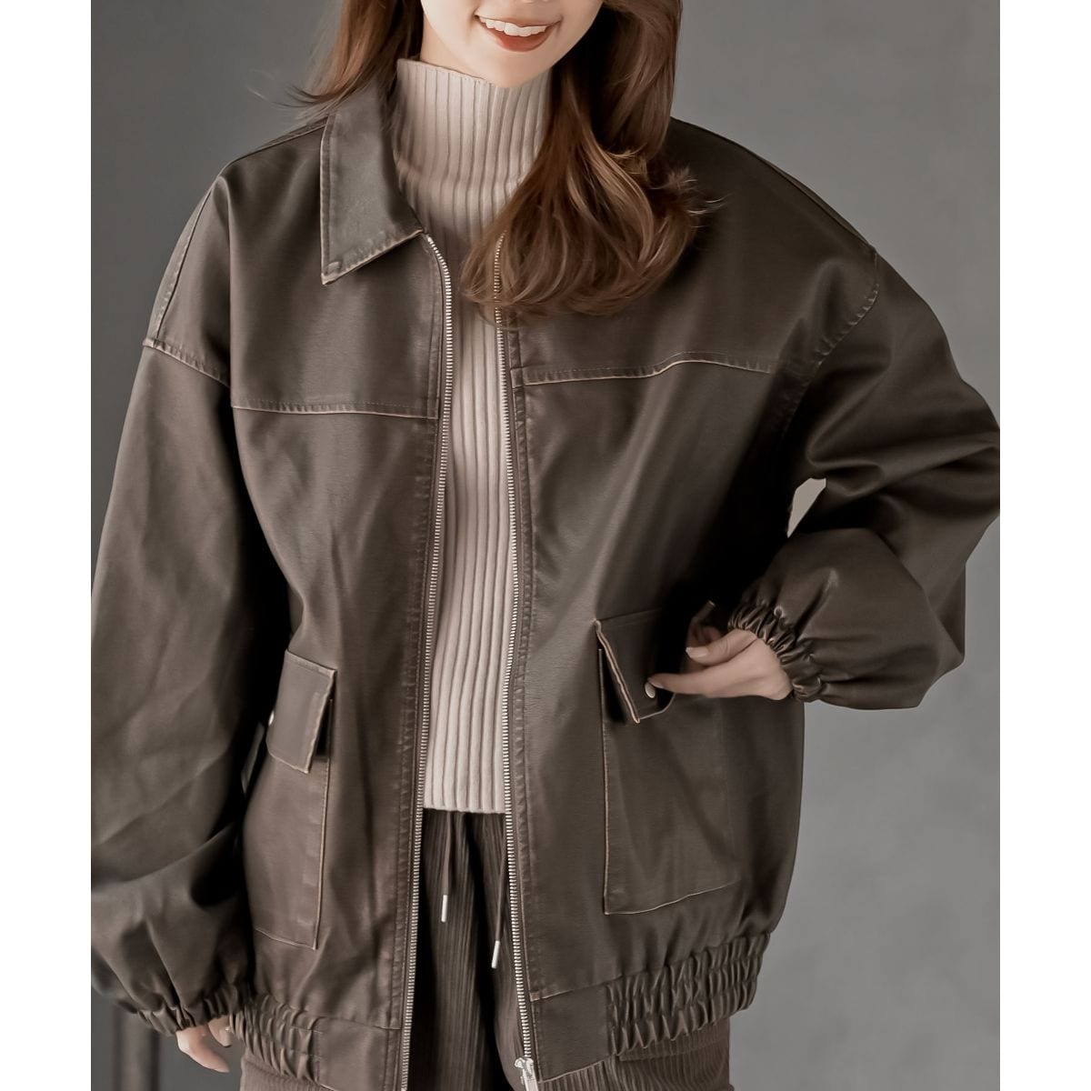 2WAY レースブルゾン | アンリエットミュゼ(AnriettMusee) | マルイ