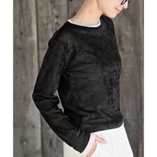 アール・ピー・エス(r.p.s)のシアーベロアバイカラーロンT