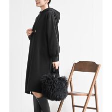 裏起毛パーカーワンピース