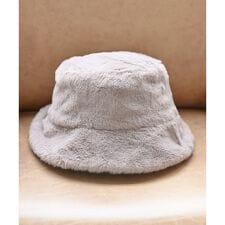 アール・ピー・エス(r.p.s)のフェイクファー×コーデュロイリバーシブルハット