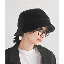 アール・ピー・エス(r.p.s)のフェイクファー×コーデュロイリバーシブルハット