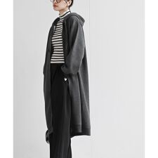 アール・ピー・エス(r.p.s)のフロントZIPBIGパーカーワンピース