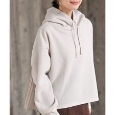 アール・ピー・エス(r.p.s)のBACKプリーツ裏起毛ワイドパーカー