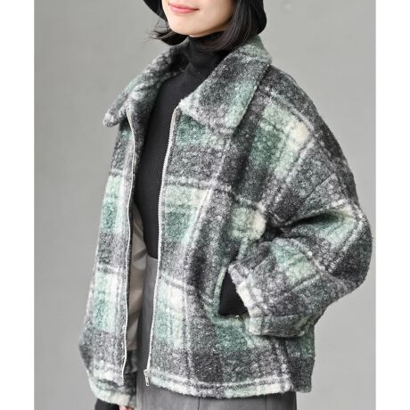 [^ԁF0201100280]2025/AW@NEWR[f̎`FbNWPbgÂȂ肪ȓ~̃R[fɍʂY`FbNAE^[BƂu[N[{Agȕ͋C܂BiĊۂ݂炵ۂɁBANZgɂȂĂ傫ȋ݂͏ʂ炵܂BtgWbvȂ̂ŒE₷igɂ҂ȃACeBnLkȂOJt@Xi[TCh|Pbg萶n̎ŃfUCɌ̍܂FhCN[jO