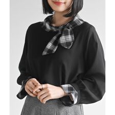 アール・ピー・エス(r.p.s)のリボンネックブラウス