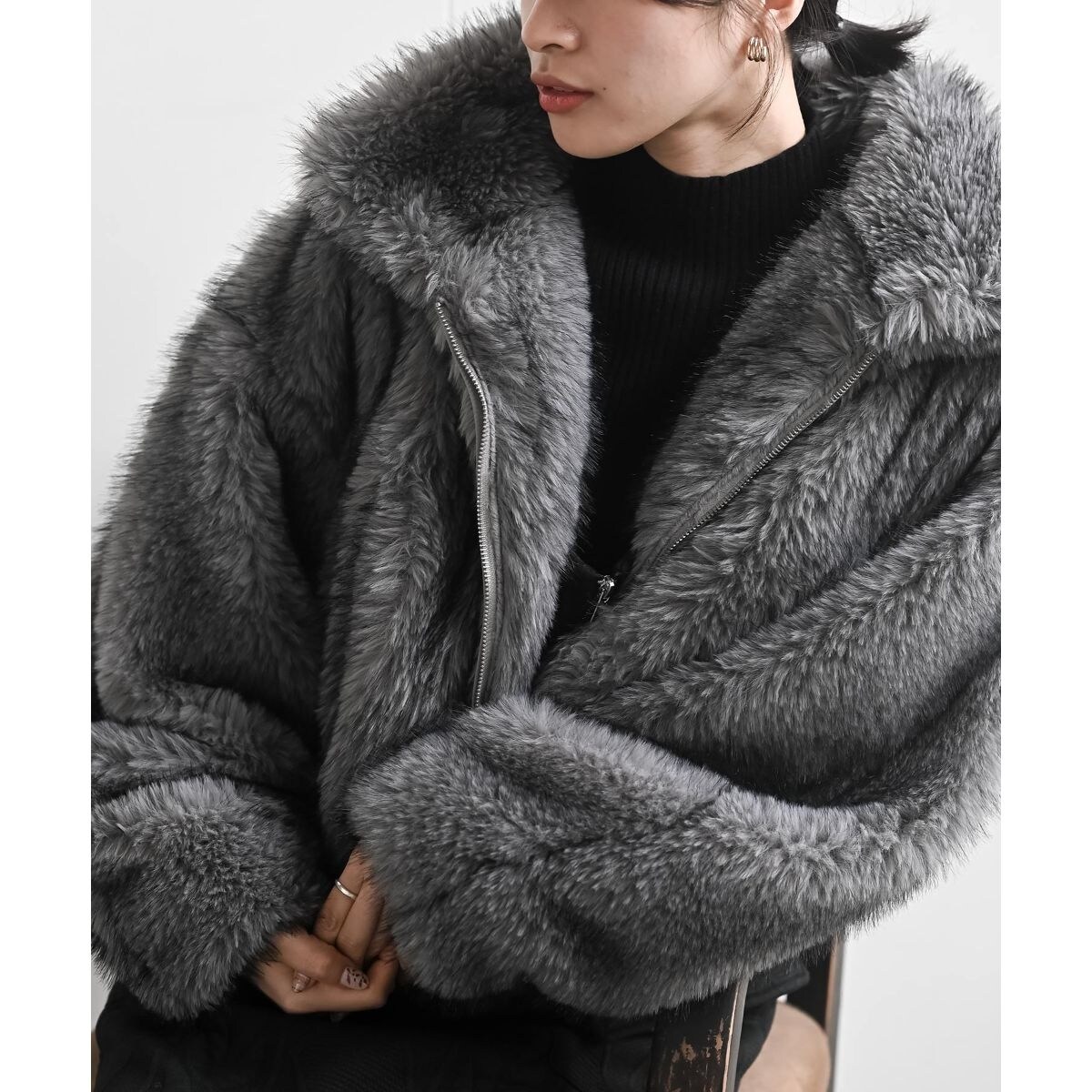 ミックスファー2WAYブルゾン | アール・ピー・エス(r.p.s) | マルイ