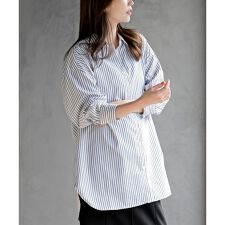 ストライプ2WAYシャツ