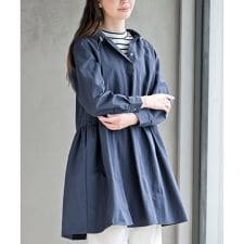 ナイロンフードワンピース