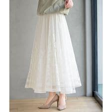 レースロングスカート