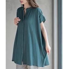 楊柳ブラウスチュニック