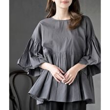 バルーンスリーブブラウス