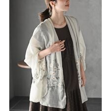 フラワー刺繍大判ストール