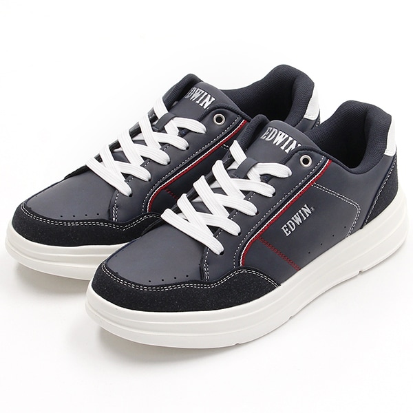 エドウイン 軽量 シンプル 合わせやすい おしゃれ コート スニーカー EDW-7073