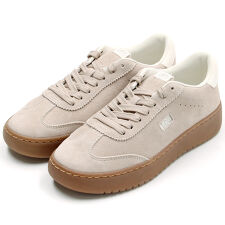 Lee リー 一部本革 かわいい あめ色ソール カジュアル スニーカー Lee-8014