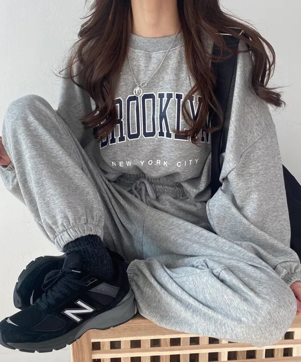 トレーナー スウェット 「2点SET」NEW YORK セットアップ トレーナー＆パンツ レディース メンズ NEW GENTLEMAN トレーナー スウェット 「2点SET」NEW YORK