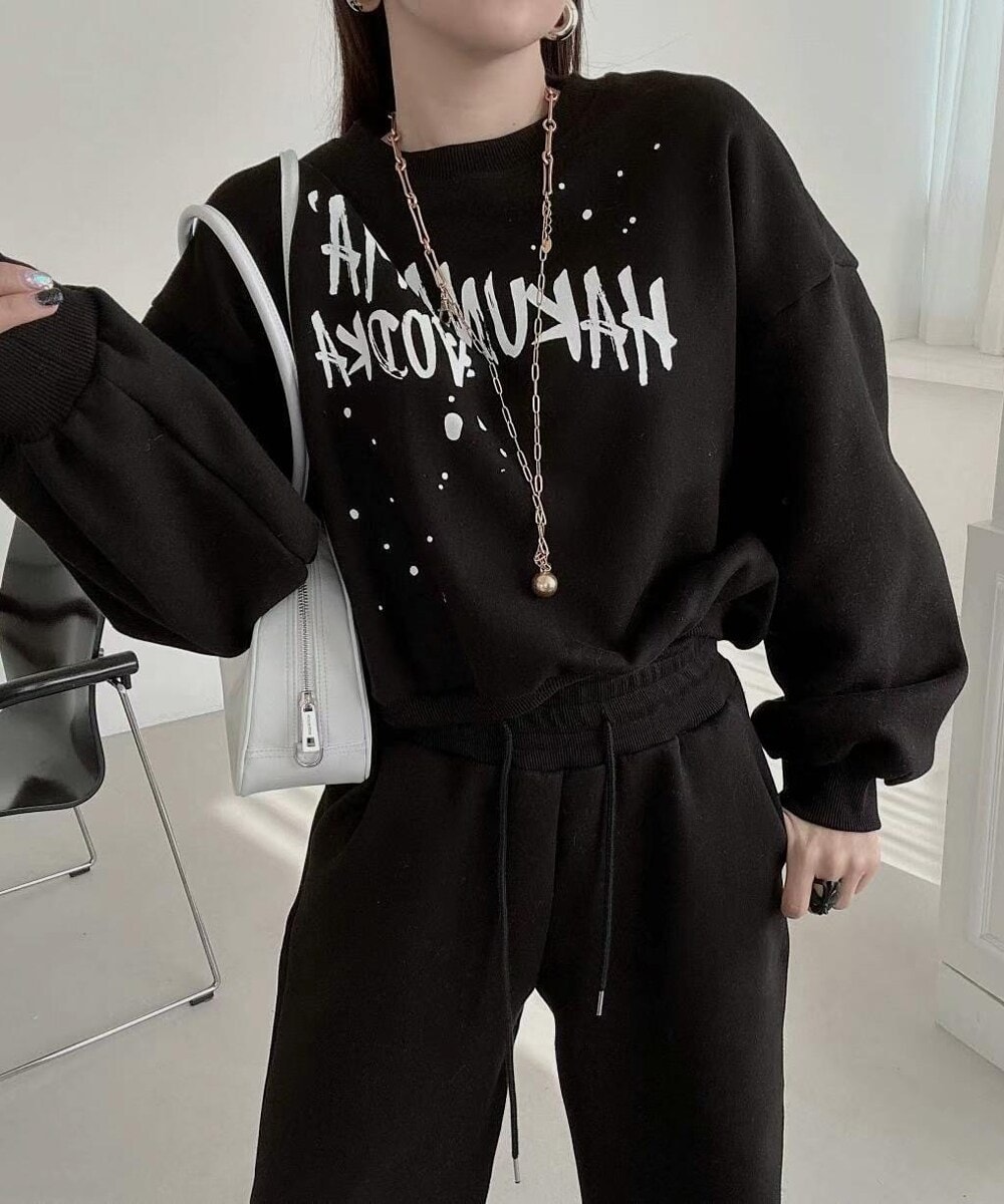 ガフリエレパジー二 セットアップ  一点物 美品 2点SET】グリフィ-LA セットアップ ハーフジップ＆パンツ