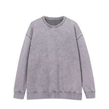 ブラックアウト ピグメント加工 オーバーサイズ トレーナー【セットアップ対応可】